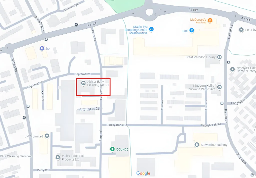 akhter elc location map